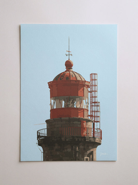 Stone Lighthouse Print