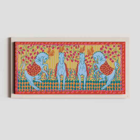 Fandango Horse Greetings Card