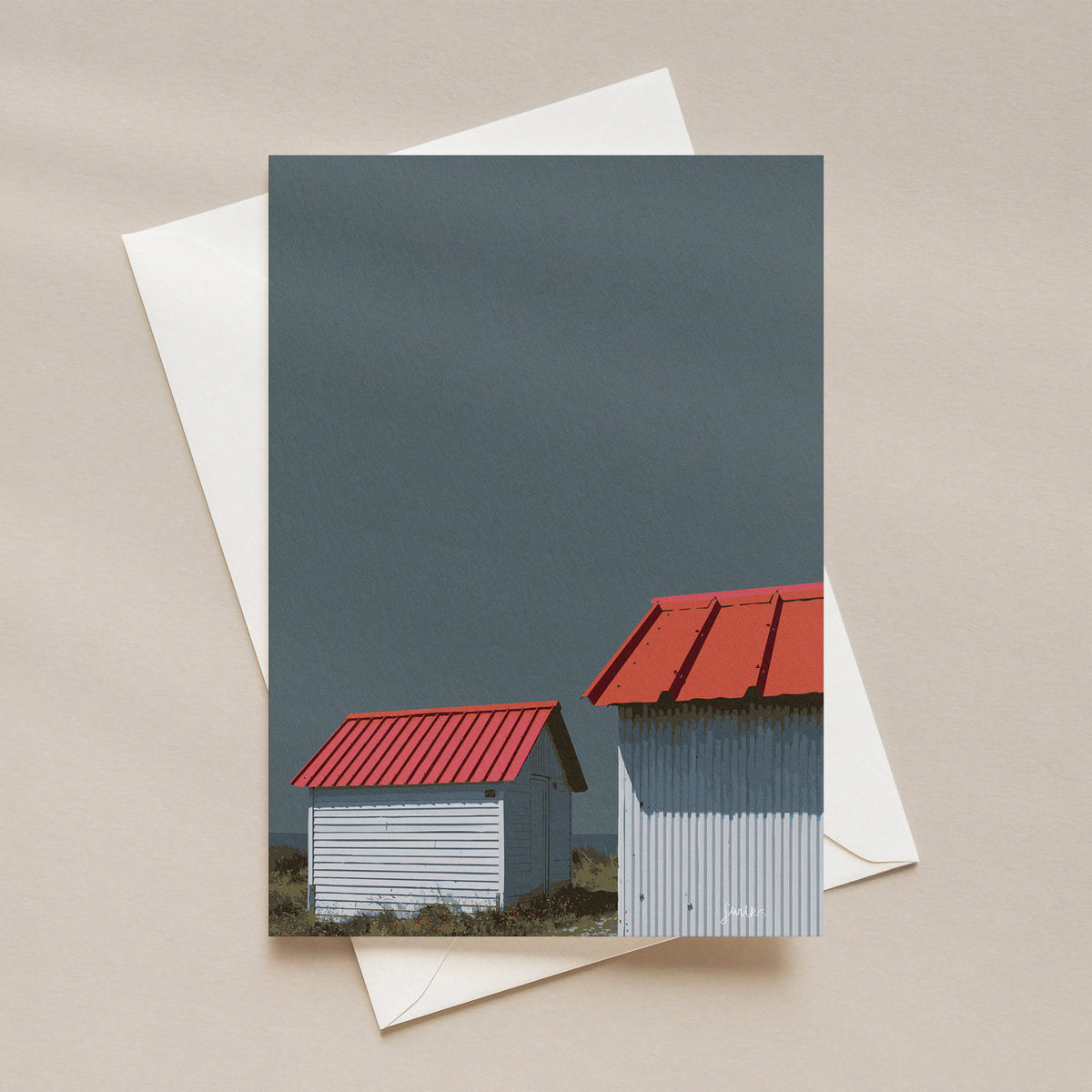 Red Tin Roof Postcard