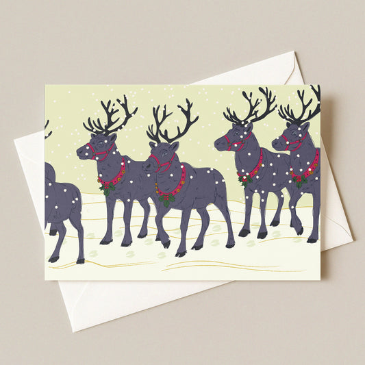 The Holly Berry Herd Christmas Card