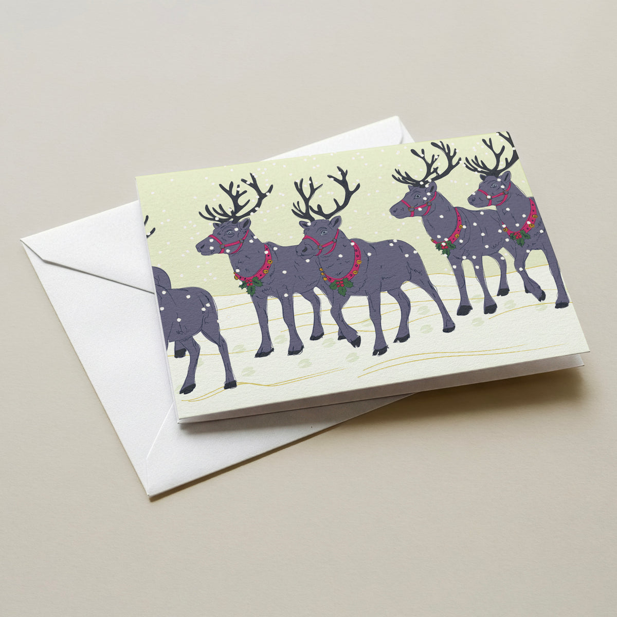 The Holly Berry Herd Christmas Card